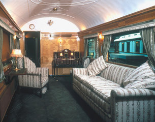 Interior of the East Coast Joint Stock Queen's saloon  1925.
