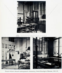 Francis Galton's First Anthropometric Laboratory  1884-1885.