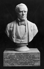 Henry Booth  British railway pioneer  c 1840s.