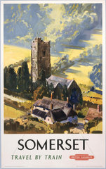 'Somerset'  BR (WR) poster  1948-1965.