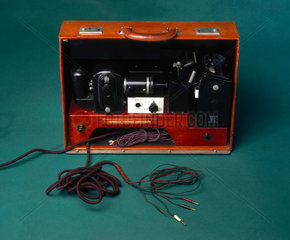 Portable electrocardiograph  1946.