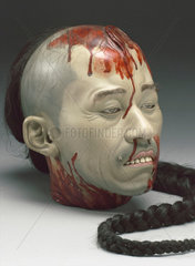 Head of an executed Chinese criminal  1910-1922.