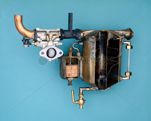Carburettor from a Delahaye motor car. 1901.