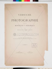 Title page of Eder and Valenta’s book on photography  1896.