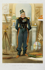 Elderly soldier  France  1864.