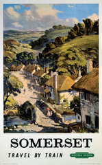 ‘Somerset’  BR (WR) poster  1948-1965.