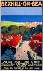 ‘Bexhill-on-Sea’  SR poster  1928.