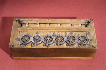 Pascal's calculating machine  1642.