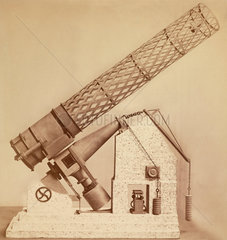 Model of the Great Melbourne telescope  Australia  1876.