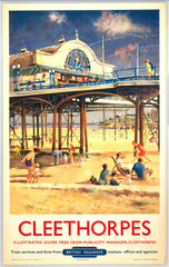 View of Cleethorpes Pier  including beach s