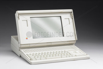 Apple Macintosh portable computer  1989.