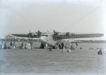 Last Atalanta serving as VT-AEG with Indian-Transcontinental Airways  c 1941.