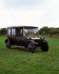Lanchester 38 hp motor car  1913.