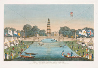 Grand Jubilee celebrations  London  1 August 1814.