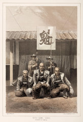 ‘Kura-Kawa-Kakei  Prefect of Simoda’  c 1853-1854.