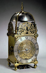 Lantern clock  c 1650.