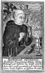 Berthold Schwarz  German Franciscan monk  c 1380.