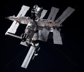 Mir space station  1997.