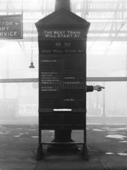 Indicator board  1929.