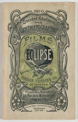 Catalogue cover  1907.