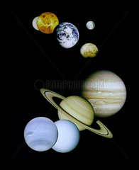 Solar System Montage  1999.