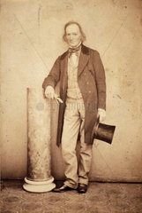 Sir Richard Owen  English naturalist and paleontologist  c 1860s.