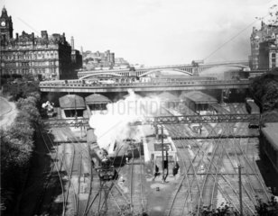 Edinburgh Waverley Station  c 1950s.