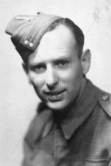 Photographer Walter Nurnberg in World War 2 service uniform c1942.