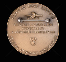 USS Nautilus medal  1954.
