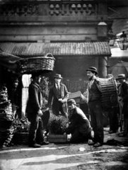 'Covent Garden Labourers'  1877.