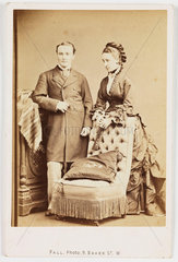 Man and woman  c 1878.
