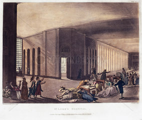 St Luke's Hospital  London  1809.