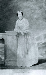 Florence Nightingale  English nurse and hospital reformer  c 1860.