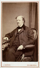 William Henry Fox Talbot  English pioneer of photography  c 1860s.