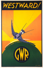 'Westward!'  GWR poster  1932.