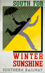'South for Winter Sunshine'  SR poster  1932.