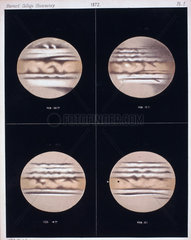 Four views of Jupiter  1872.