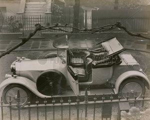 Montague Napier's car
