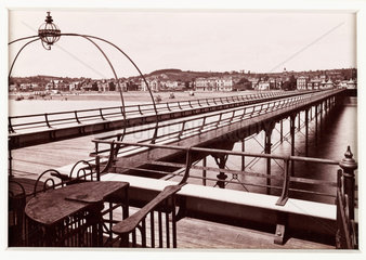 'Paignton  The Pier and Esplanade'  c 1880.
