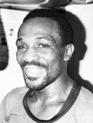 Maurice Hope  British boxer  July 1980.