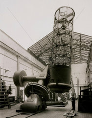 74 inch reflecting telescope  1933.