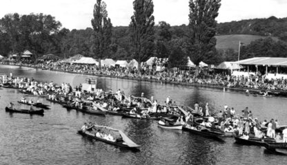 Henley Regatta  Henley-on-Thames  Oxfordshire  c 1930s.