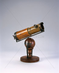 Newton's first reflecting telescope  1668.