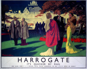 ‘Harrogate’  LNER poster  1923-1947.