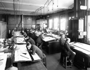 The drawing office at Stratford Works  c 19
