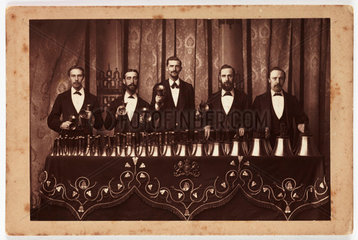 'The Royal Hand-Bell Ringers'  1878.