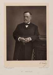 Louis Pasteur  French chemist and microbiologist  c 1880s.