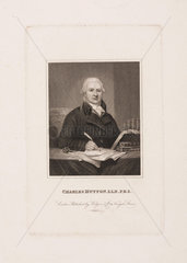 Charles Hutton  British mathematician  late 18th-early 19th century.