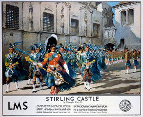 ‘Stirling Castle’  LMS poster  1923-1947.