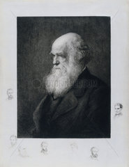 Charles Darwin  English naturalist  c 1860s.